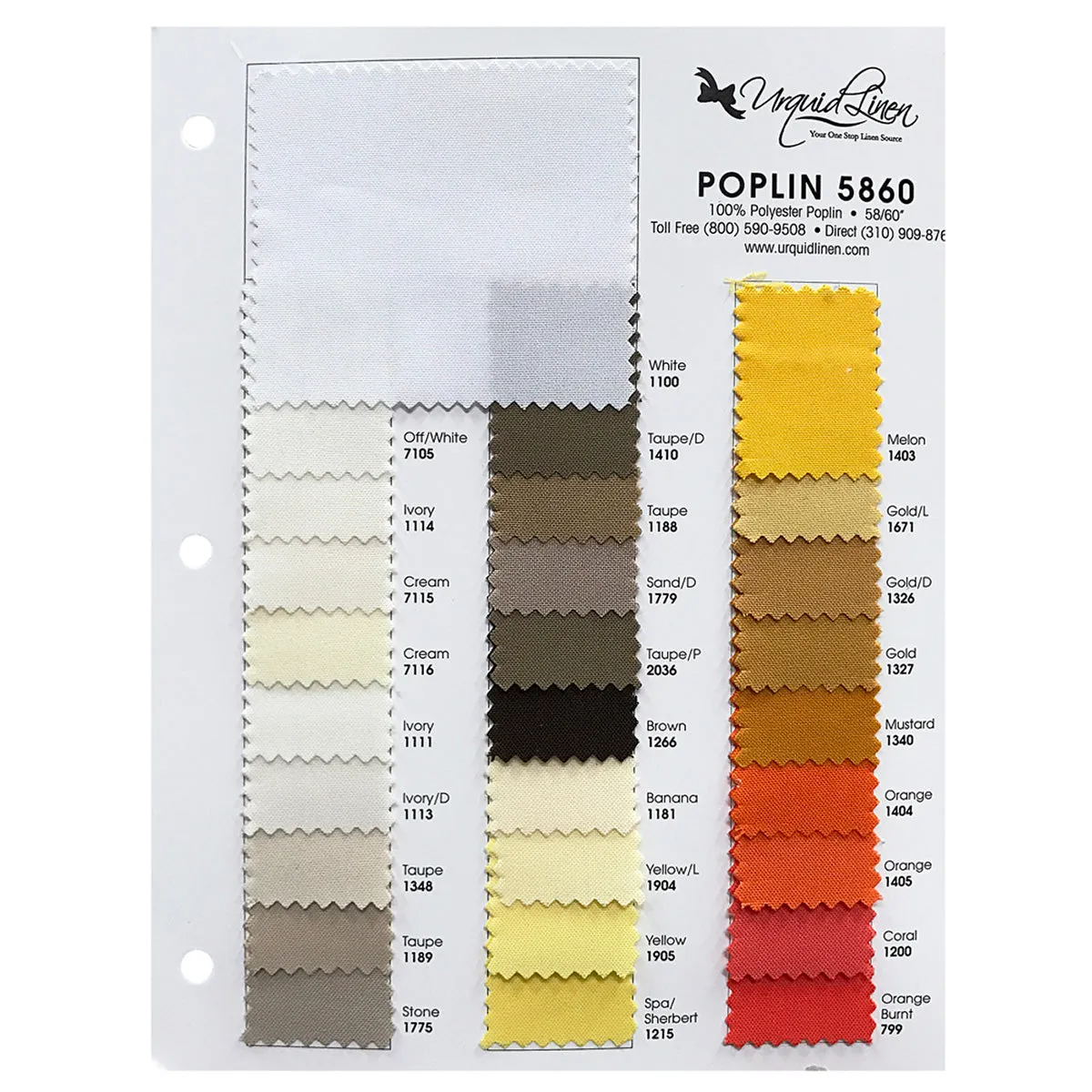 1pc - Premium Poly (Poplin) Table Linen 90" Round - Coral 1200
