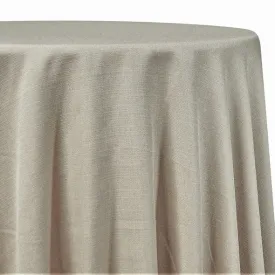 1pc - Rustic Linen Table Linen 90"X156" Banquet - Wheat