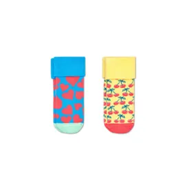 2-Pack Kids Heart Terry Socks
