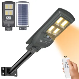 60 Watt Solar Street Lights for Garden (Warm Light )