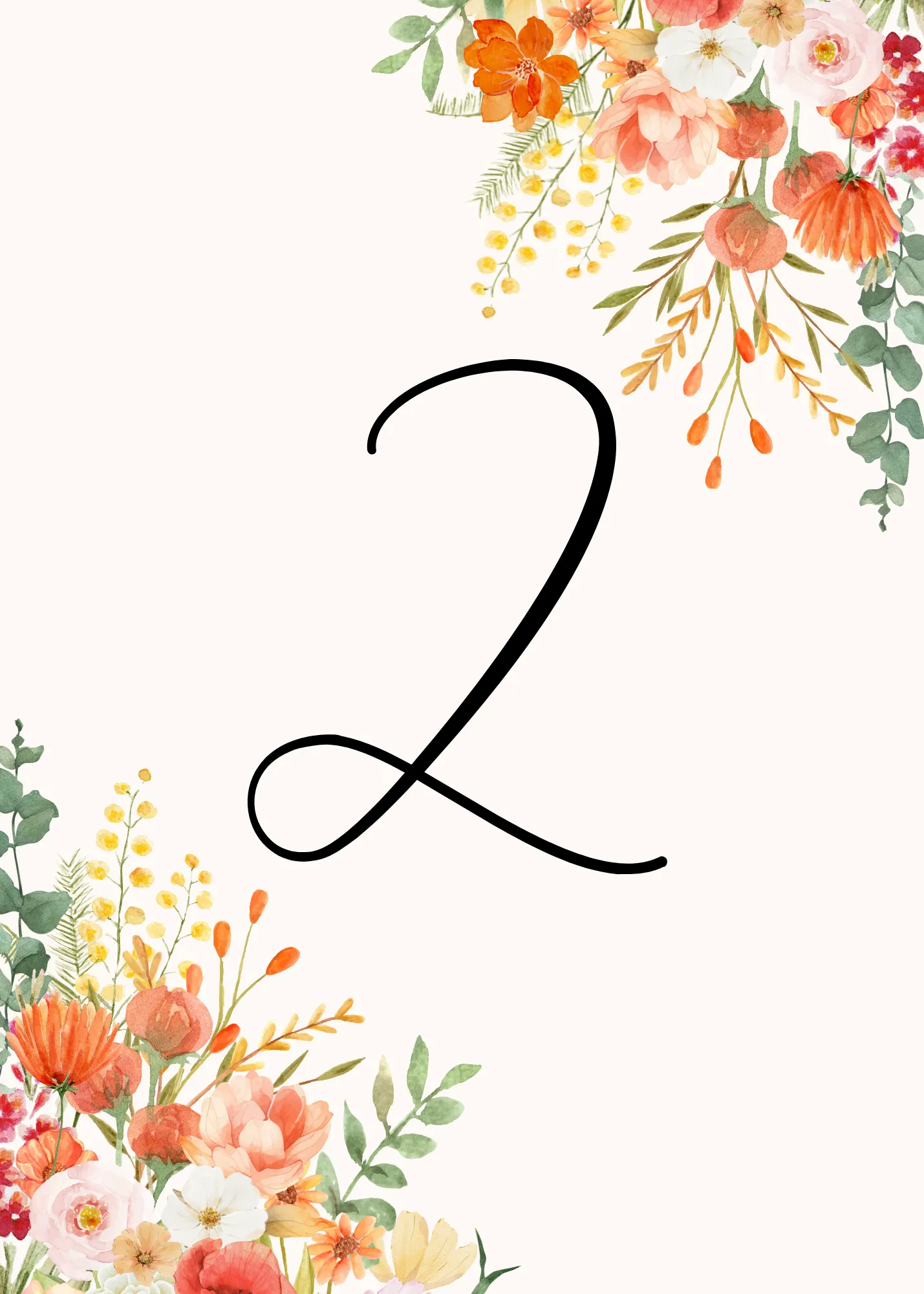 Autumnal Table Numbers