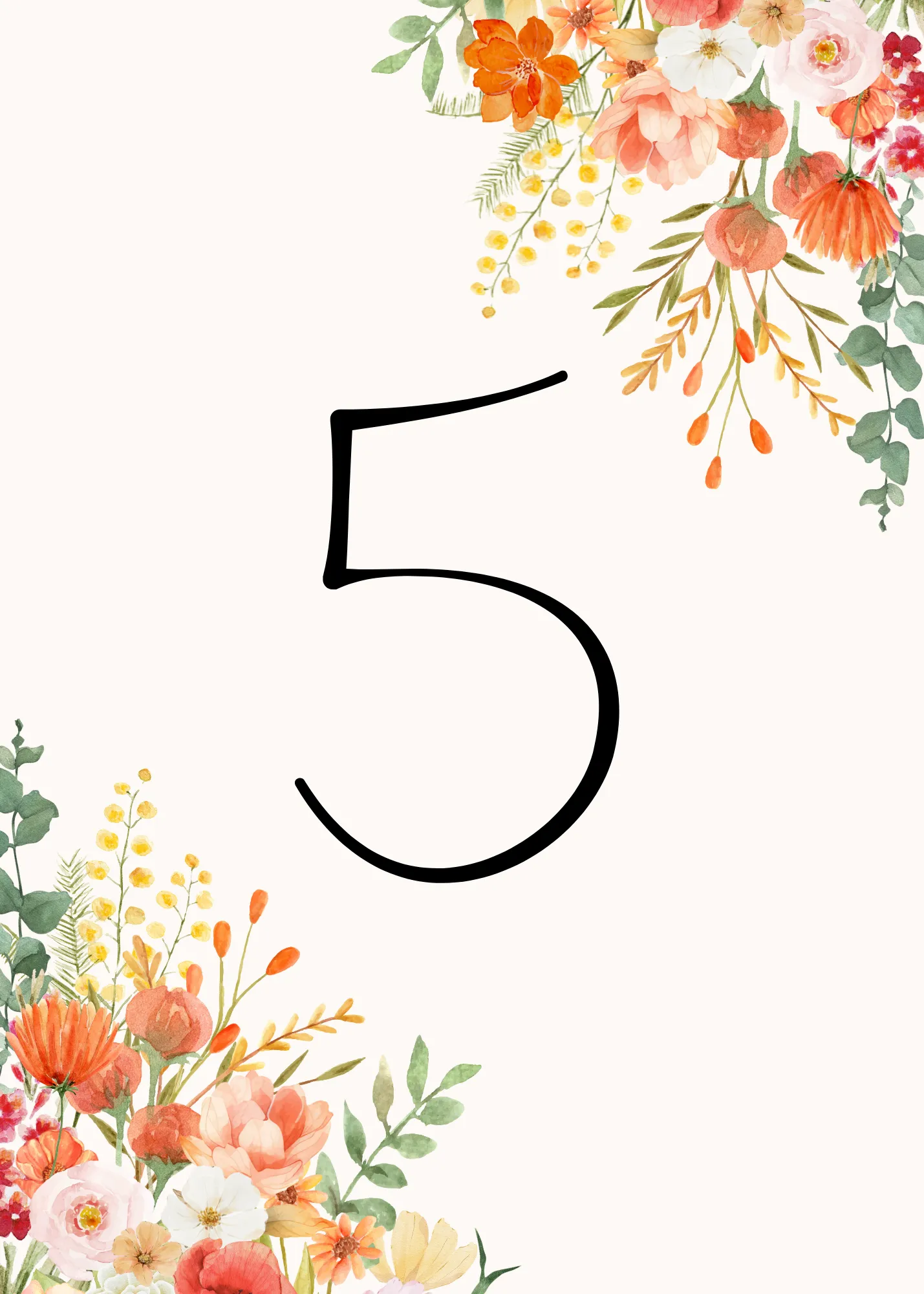 Autumnal Table Numbers