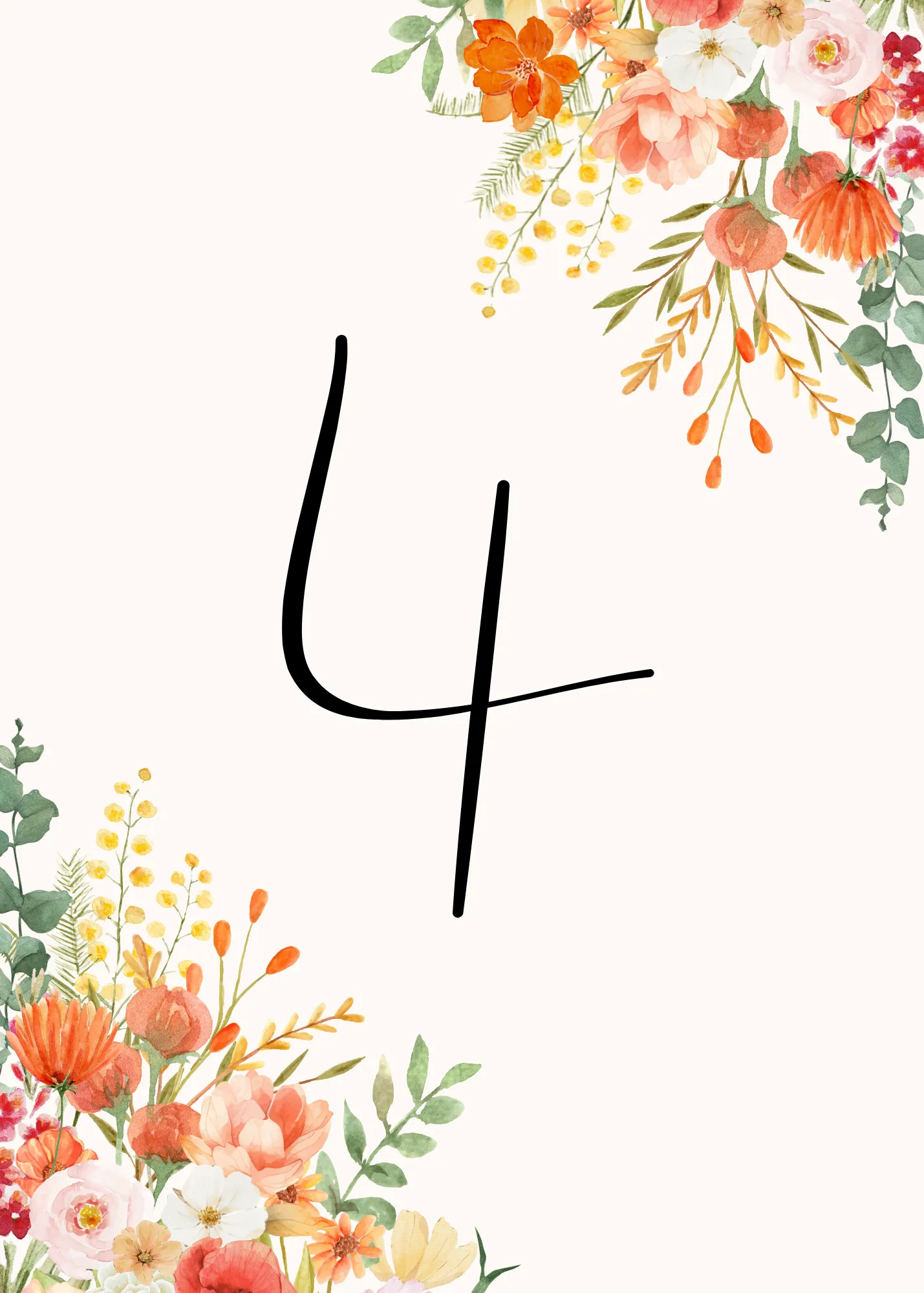 Autumnal Table Numbers
