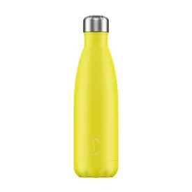 Chilly's Bottle Neon Yellow 500ml