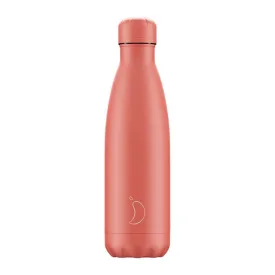 Chilly's Bottle Pastel All Coral 500ml
