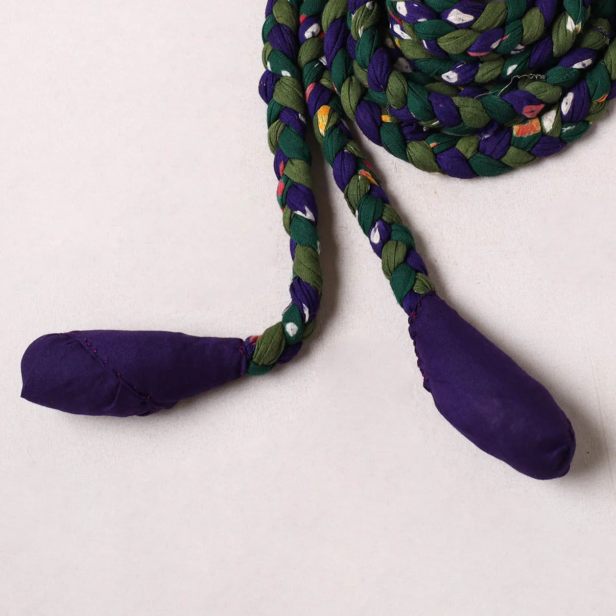 Handmade Upcycled Fabric Skipping Rope 17