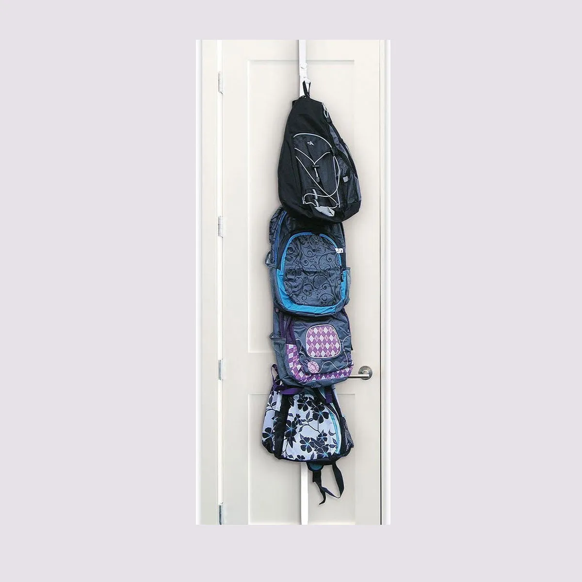 Ideaworks Multipurpose Overdoor Organizer White JB6271