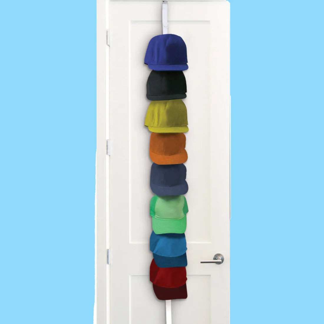 Ideaworks Multipurpose Overdoor Organizer White JB6271